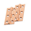 Fingertip Cabinet Hinges (50Mm X 28Mm Or 64Mm X 35Mm), Satin Copper (Sold In Pairs)