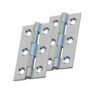 Fingertip Cabinet Hinges (50Mm X 28Mm Or 64Mm X 35Mm), Self Coloured (Sold In Pairs)