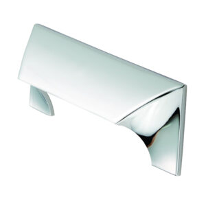 Fingertip Capori Cabinet Pull Handle (96Mm, 192Mm Or 320Mm C/C), Polished Chrome