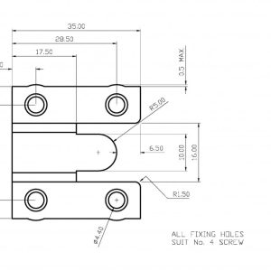 Flushmount Fitting