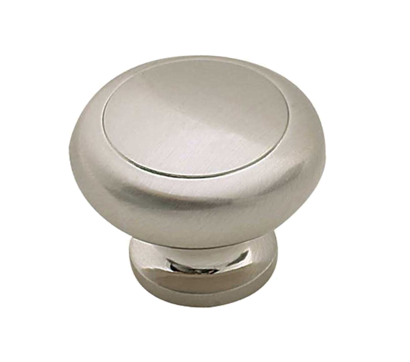 Frelan Hardware Gyro Cabinet Knob (32Mm), Brushed Nickel