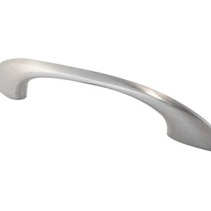 Liscio Cabinet Pull Handle (64mm, 96mm OR 128mm c/c), Brushed Nickel