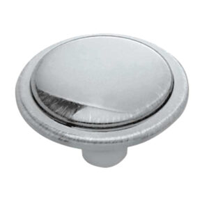 Frelan Hardware Luna Cabinet Knob (30Mm), Polished Chrome