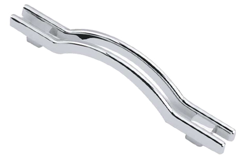 Jedo Collection Altura Cabinet Pull Handle (96mm c/c), Polished Chrome