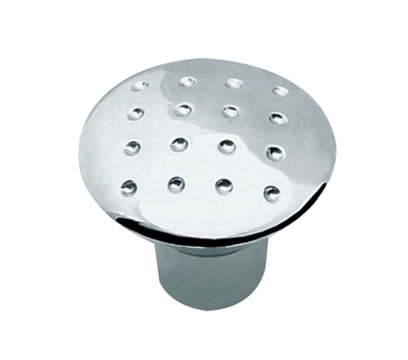 Grata Cupboard Knob (27mm OR 33mm), Polished Chrome