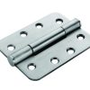 Carlisle Brass H3N1207/14SSS/R Ce14 100 X 75 X 3mm Concealed Bearing Triple Knuckle Hinge – Radius – Pair