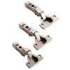 Fingertip Soft Close Hinges, Nickel Plate