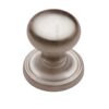 Heritage Brass Hampstead Mortice Door Knobs, Satin Nickel (Sold In Pairs)