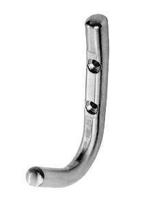 Eurospec Coat Hook, Polished Or Satin Stainless Steel