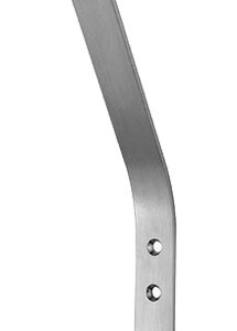 Eurospec Flat Hat And Coat Hook, Polished Or Satin Stainless Steel