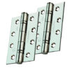 Eurospec Enduro 4 Inch (67Mm Width) Fire Rated Grade 11 Ce Ball Bearing Hinges, Satin Stainless Steel Finish (Sold In Pairs)