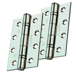 Eurospec Enduro 4 Inch (67Mm Width) Fire Rated Grade 11 Ce Ball Bearing Hinges, Satin Stainless Steel Finish (Sold In Pairs)