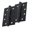 Eurospec 4 Inch Grade 13 Plain Ball Bearing Hinges, Matt Black (Sold In Pairs)