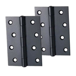 3 Or 4 Inch Butt Hinges, Black Finish (Sold In Pairs)