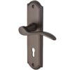 Heritage Brass Howard Matt Bronze Door Handles - B (Sold In Pairs)