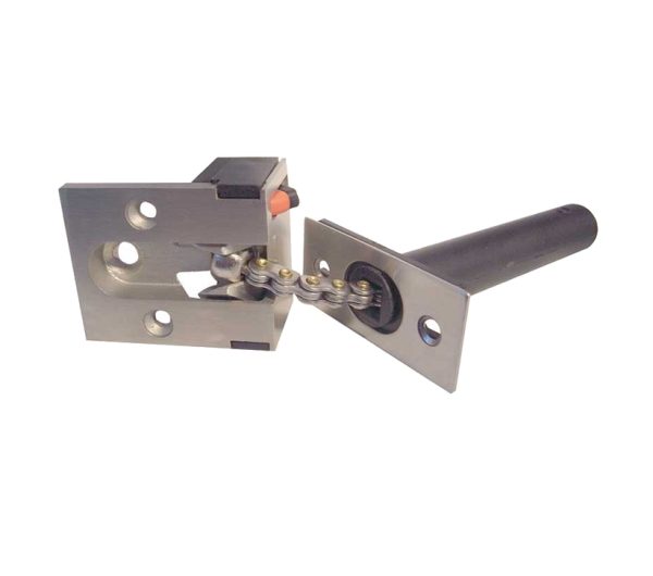 Security Door Guard, Satin Nickel, Polished Chrome OR Electro Brass