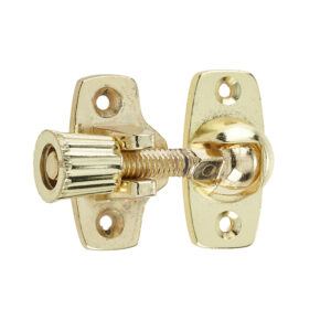 Frelan Hardware Budget Brighton Sash Window Fastener, Electro Brass