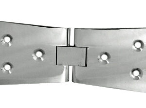 Frelan Hardware Counter Flap Hinges, Polished Chrome (Sold In Pairs)