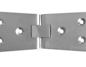 Frelan Hardware Counter Flap Hinges, Satin Chrome (Sold In Pairs)