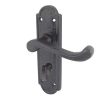 Turnberry Door Handle - 100x75mm - Black Antique Finish