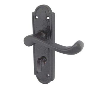 Turnberry Door Handle - 100x75mm - Black Antique Finish