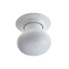 Porcelain Mortice Door Knob White