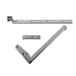 Frelan Hardware Overhead Door Selector, Satin Nickel