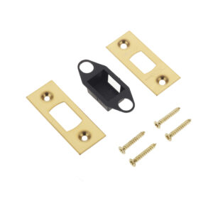 Frelan Hardware Accessory Pack For Jl-Hdb Heavy Duty Deadbolts, Pvd Stainless Brass