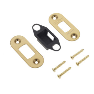 Frelan Hardware Radius Accessory Pack For Jl-Hdb Heavy Duty Deadbolts, Pvd Stainless Brass