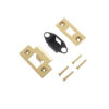 Frelan Hardware Accessory Pack For Jl-Hdt Heavy Duty Latches, Pvd Stainless Brass