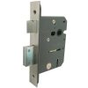 3 Lever Architectural Sash Lock (64mm OR 76mm), Satin Stainless Steel