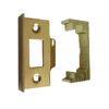 Frelan Hardware Rebate Set For Standard Tubular Latch Jl122, Electro Brass