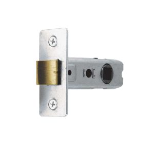 Standard 2.5 Inch OR 3 Inch Tubular Latches (Bolt Through), Nickel Plate