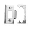 Frelan Hardware Rebate Set For Standard Tubular Latch Jl120, Nickel Plate