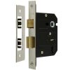 3 Lever Contract Sash Lock (64mm OR 76mm), Nickel Plate