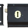 Eurospec Rim Lock, Black Finish