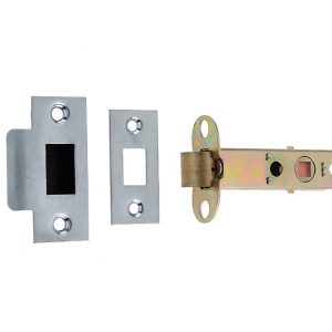 Rebate Sets For 6 Inch Double Sprung Tubular Latches - Silver Or Brass Finish