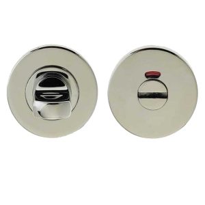 Bathroom Turn & Release (52mm x 5mm OR 52mm x 8mm), Polished Stainless Steel