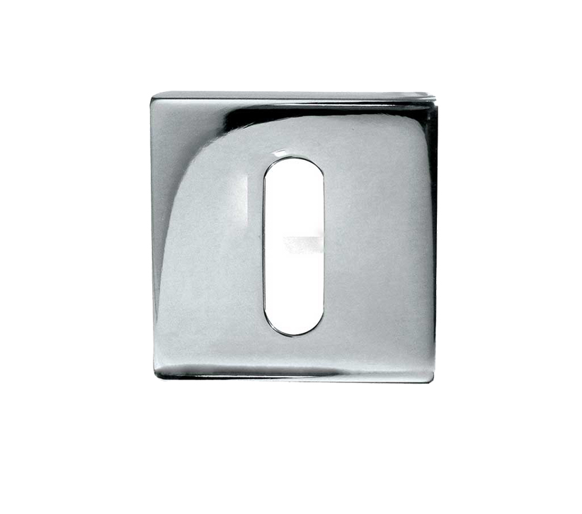 Frelan Hardware Standard Profile Square Escutcheon (52Mm X 52Mm X 7Mm), Polished Stainless Steel