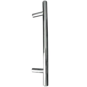 T-Bar Cabinet Handles (12mm Diameter), Polished Stainless Steel