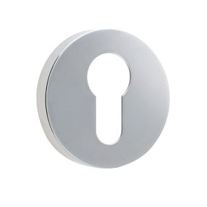 Frelan Hardware Euro Profile Escutcheon (52mm x 5mm OR 52mm x 8mm), Polished Stainless Steel