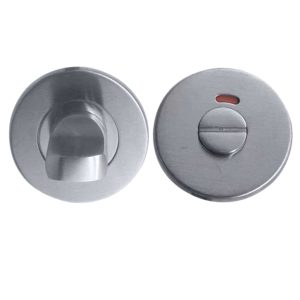 Bathroom Turn & Release (52mm x 5mm OR 52mm x 8mm), Satin Stainless Steel