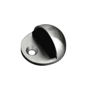 Frelan Hardware Oval Floor Mounted Door Stop (45Mm X 22.5Mm), Satin Stainless Steel