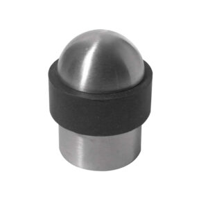 Frelan Hardware Dome Top Cylinder Floor Mounted Door Stop (30Mm X 40Mm), Satin Stainless Steel