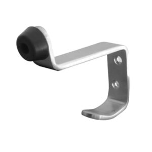 Frelan Hardware Buffered Hat And Coat Hook, Satin Stainless Steel