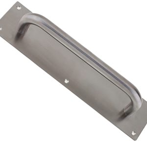 Pull Handles On Backplate (225mm OR 300mm), Satin Stainless Steel