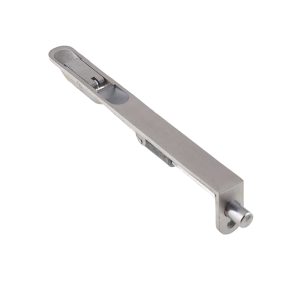 Radius Lever Action Flush Bolt (Various Sizes), Satin Stainless Steel