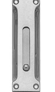 Vertical Door Bolts, Various Lengths, Polished Chrome Or Satin Chrome