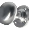 Mushroom Mortice Door Knob Satin Chrome