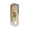 Frelan Hardware Sloan Bell Push, Polished Brass